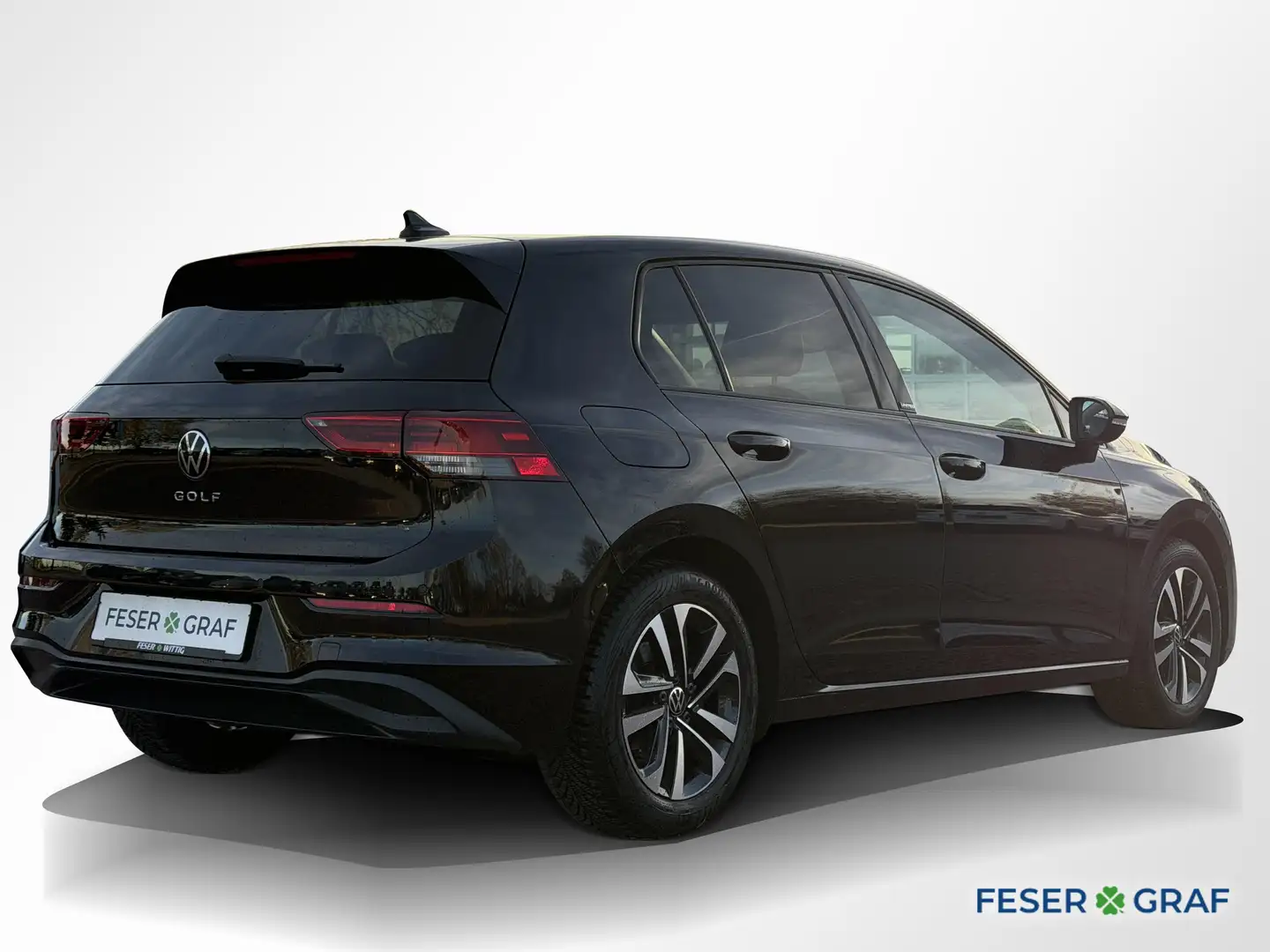 Volkswagen Golf VIII 1.5 TSI United LED/ACC/AppConn/Sitzh/ Schwarz - 2