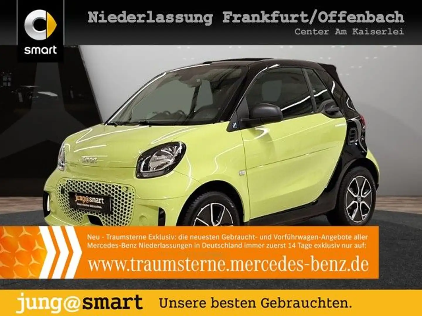 smart forTwo EQ 60kWed passion cool&Audio SHZ PDC Navi Verde - 1