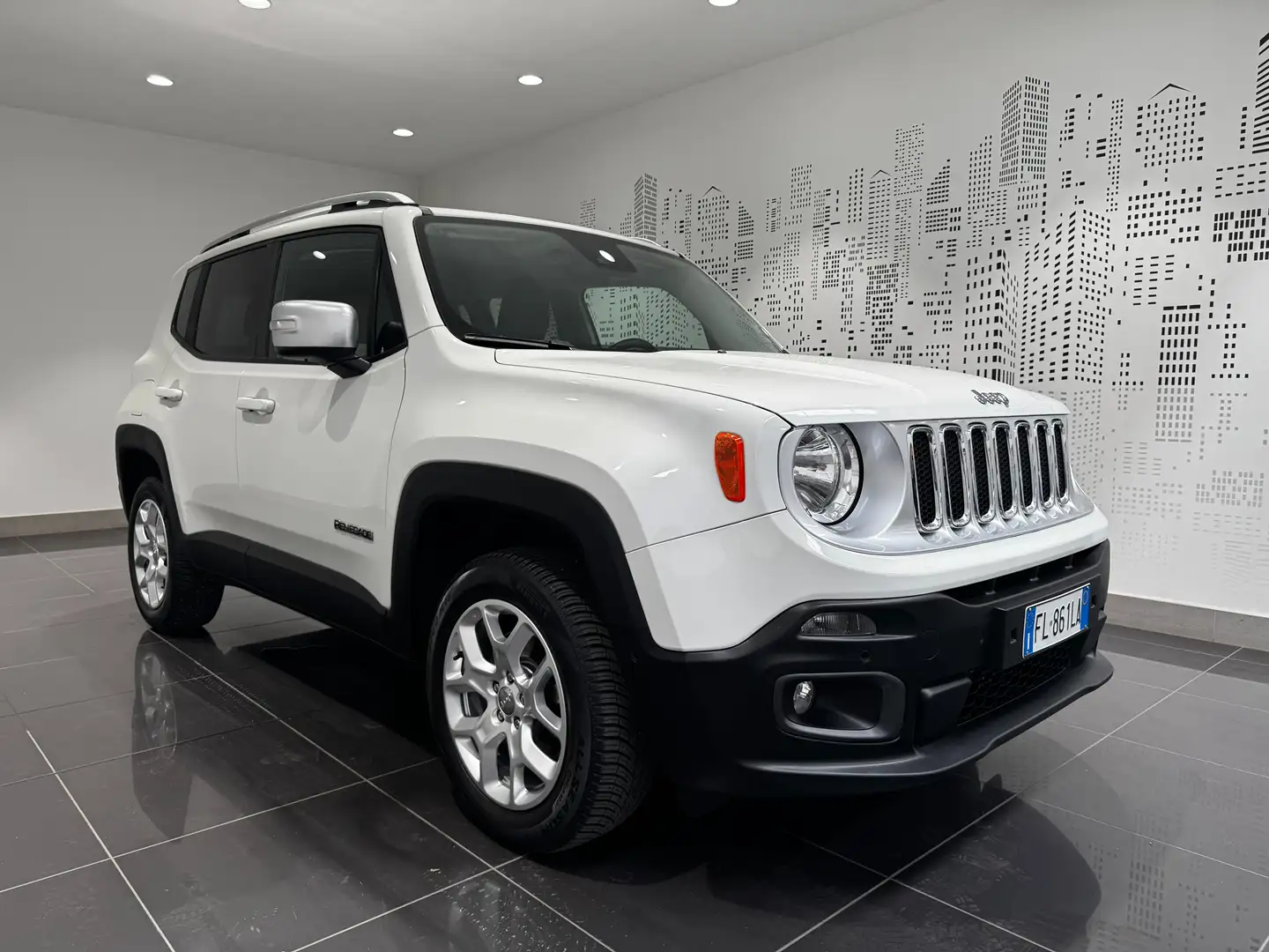Jeep Renegade Renegade 1.4 m-air Limited 4wd 170cv auto Bianco - 2