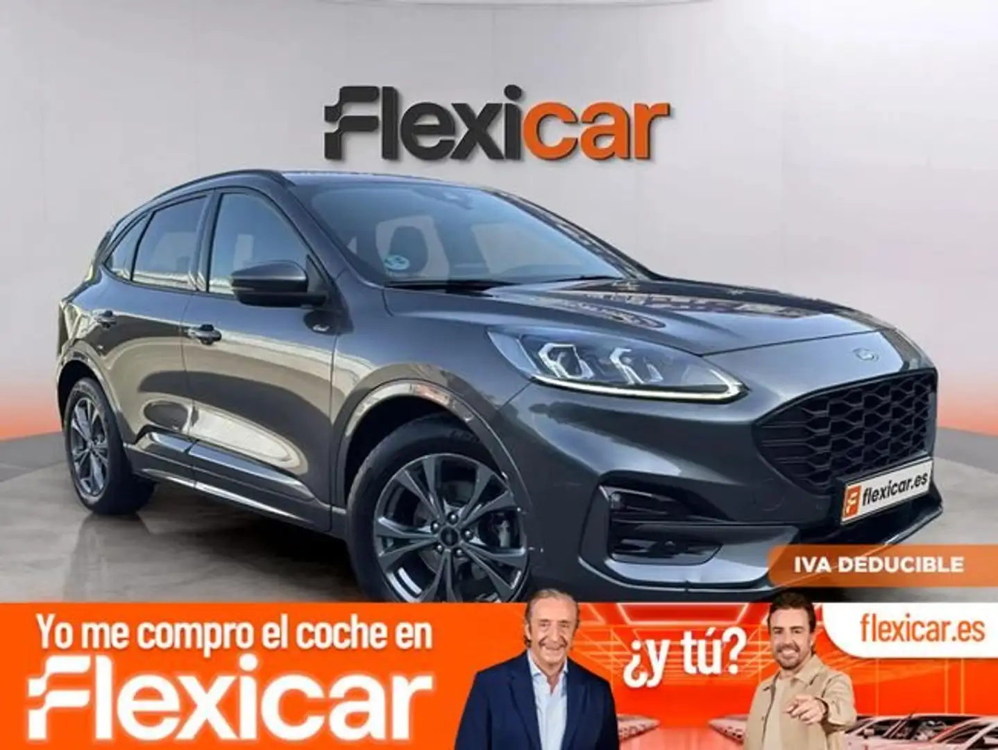 Ford Kuga 2.0 EcoBlue ST-Line FWD 120 Aut. Gris - 1