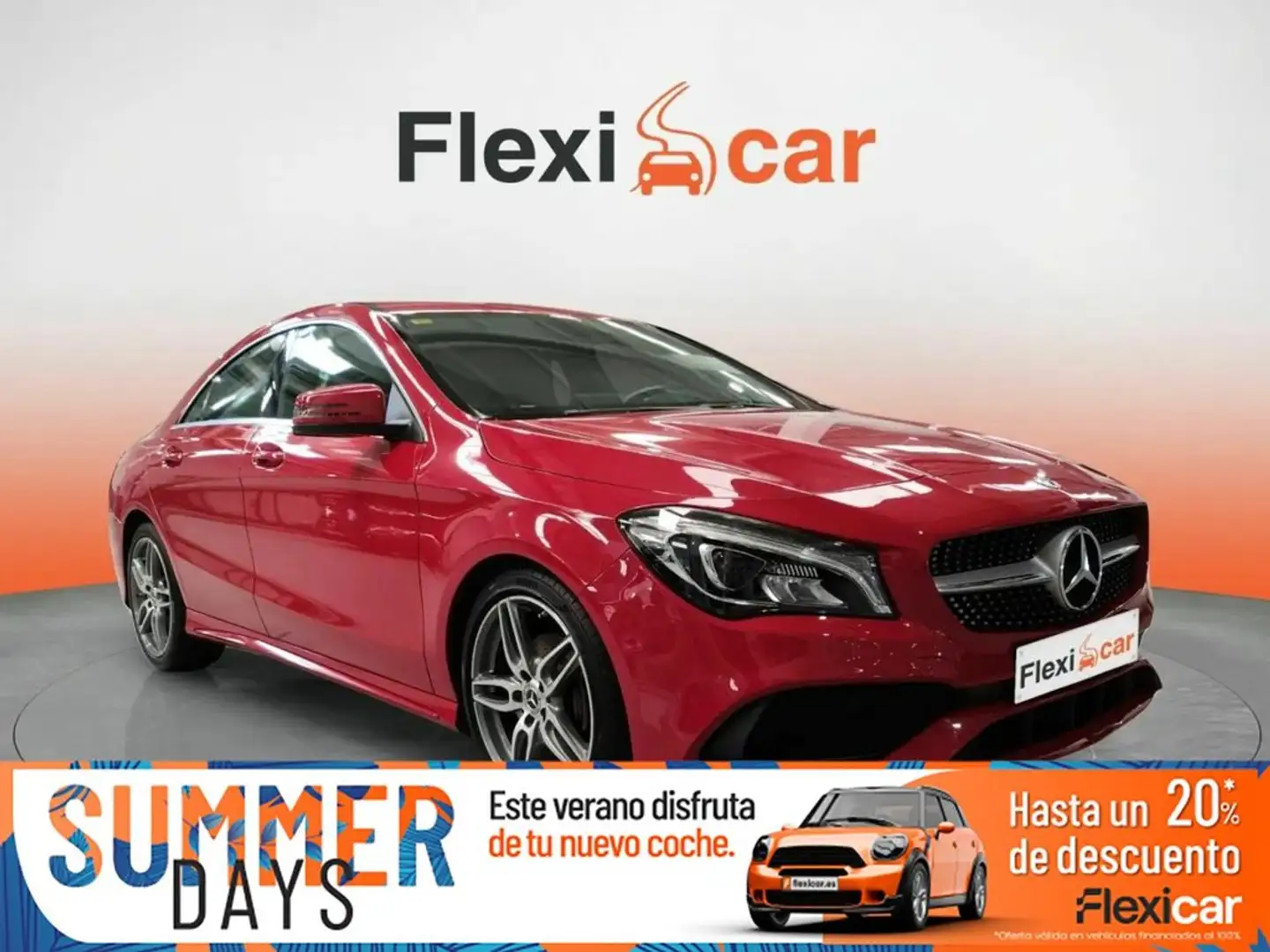 Mercedes-Benz CLA 180 Rojo - 1