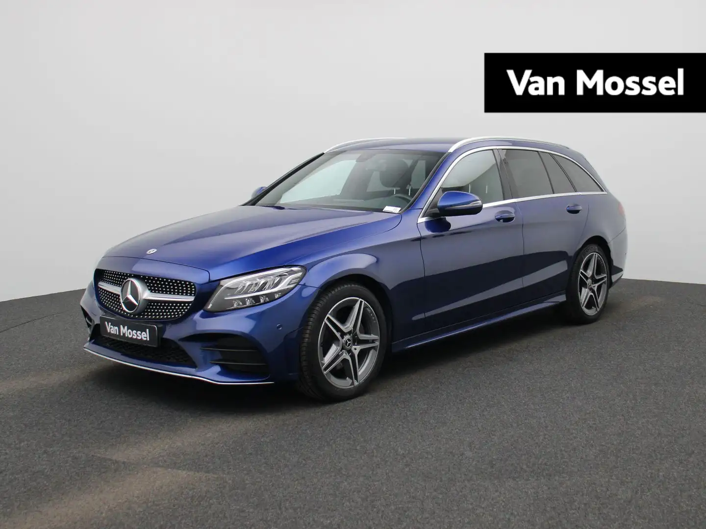 Mercedes-Benz C 220 Break C d 120kW Business Solution Auto AMG Line | Bleu - 1