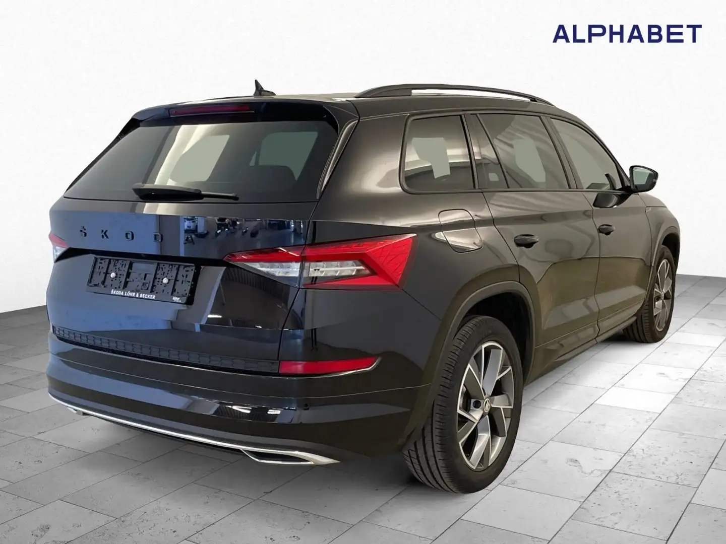 Skoda Kodiaq 2.0 TDI Sportline Virtual Pano S-Dach ACC Black - 2