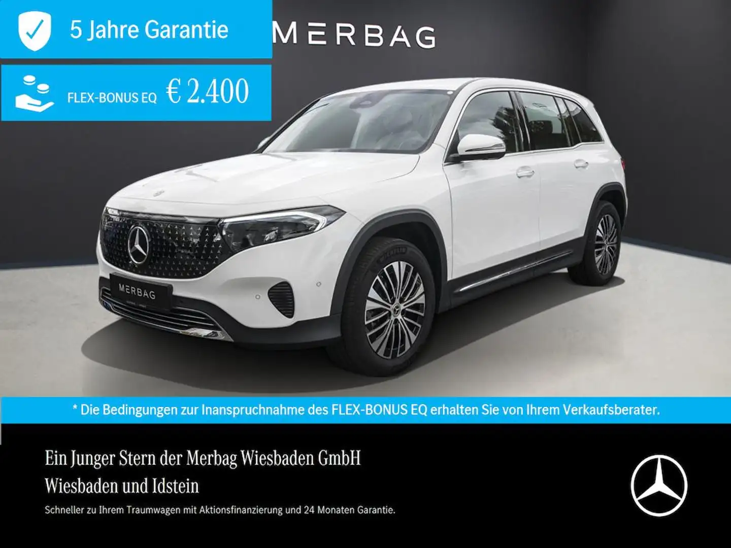 Mercedes-Benz EQB 300 4M ELECTRIC ART PLUS 360KAMERA WINTER LED Blanc - 1