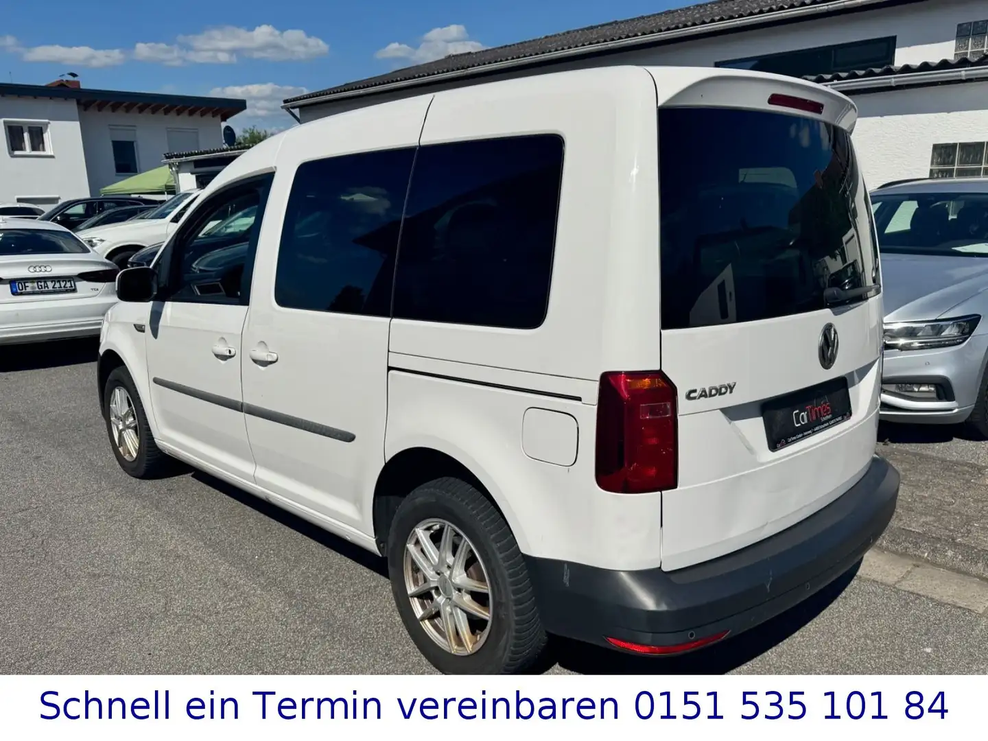 Volkswagen Caddy PKW Trendline BMT/7-S./CNG Erdgas-Benzin/ Белый - 2