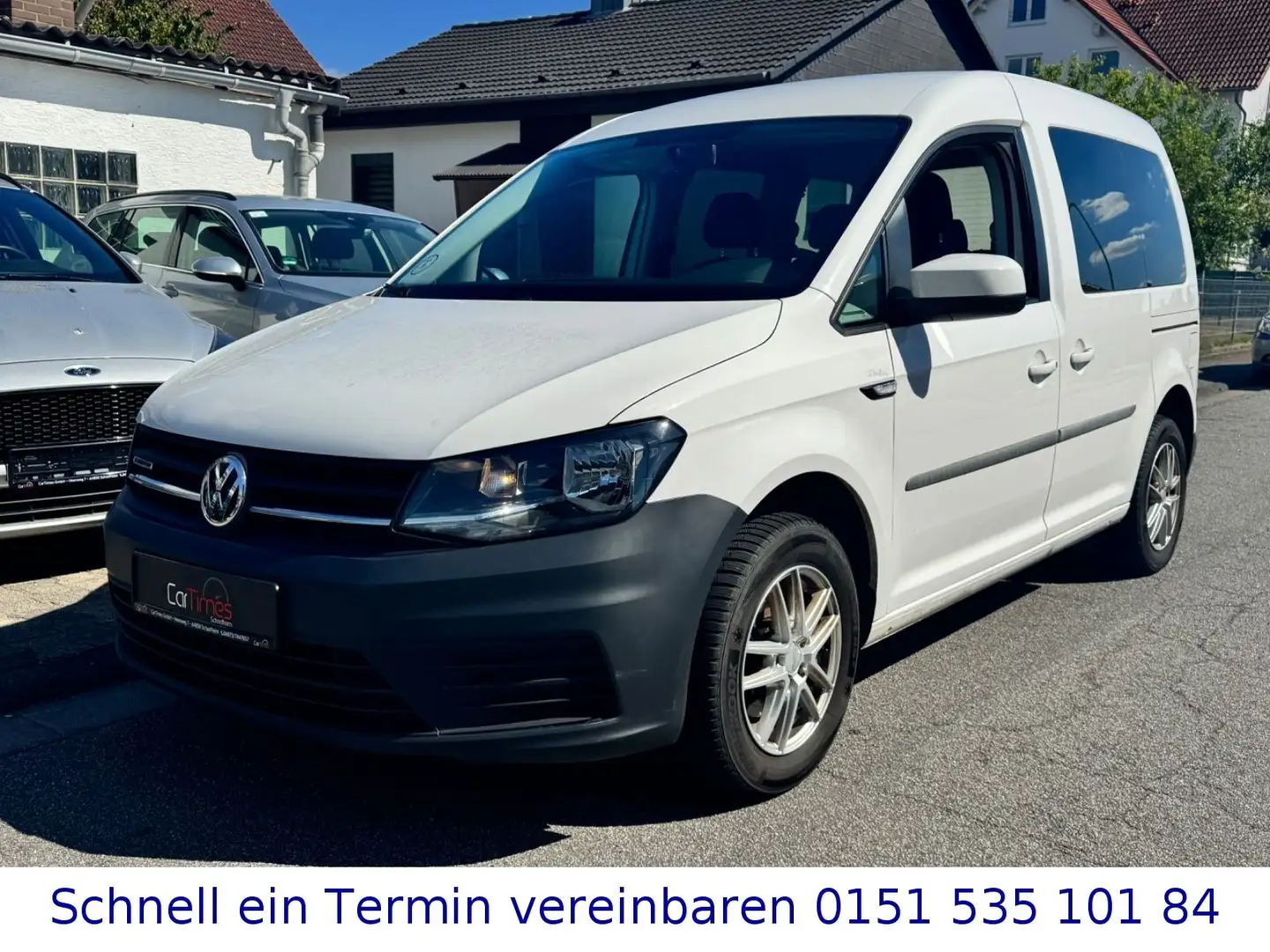 Volkswagen Caddy PKW Trendline BMT/7-S./CNG Erdgas-Benzin/ Белый - 1