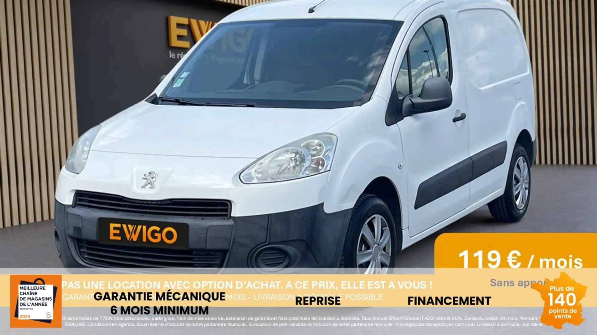 Peugeot Partner FOURGON 1.6 BLUEHDI 75 120L1 CONFORT - 1