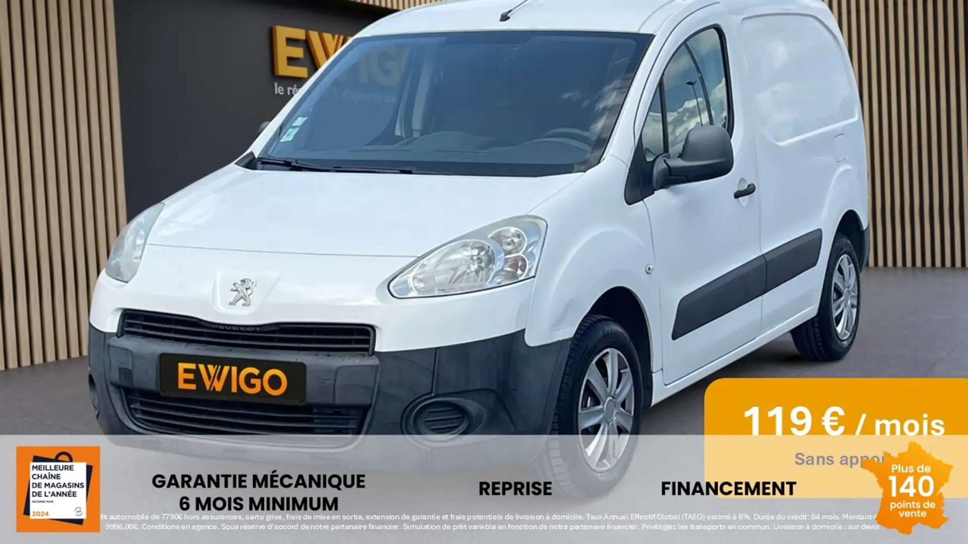 Peugeot Partner FOURGON 1.6 BLUEHDI 75 120L1 CONFORT - 1