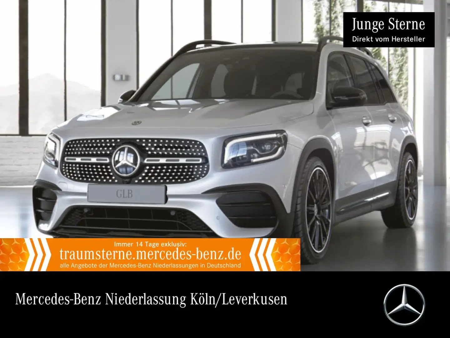 Mercedes-Benz GLB 250 4M AMG+NIGHT+PANO+AHK+MULTIBEAM+KAMERA+8G Weiß - 1