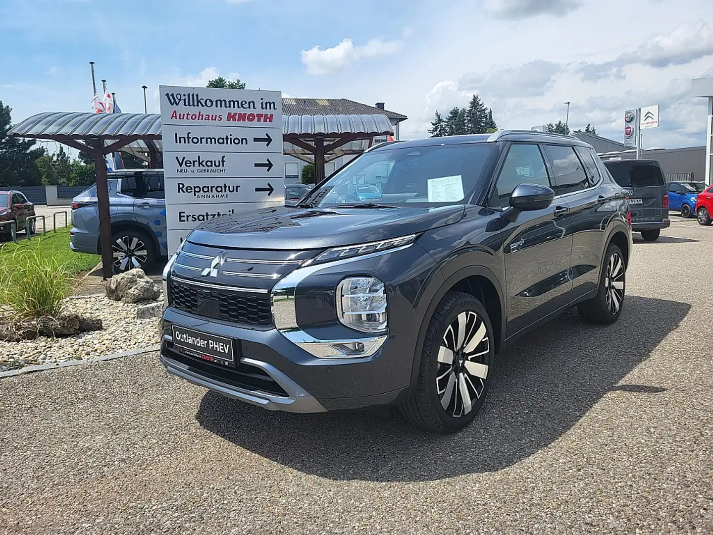 Mitsubishi Outlander 2,4 PHEV S-AWC Diamond Gris - 1