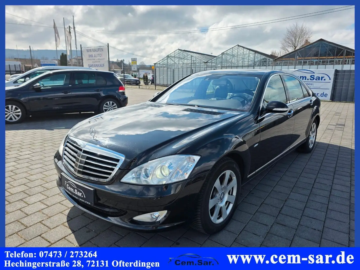 Mercedes-Benz S 320 Limousine aus 2.Hand *8xFach Alu-Felgen*+ Negro - 1