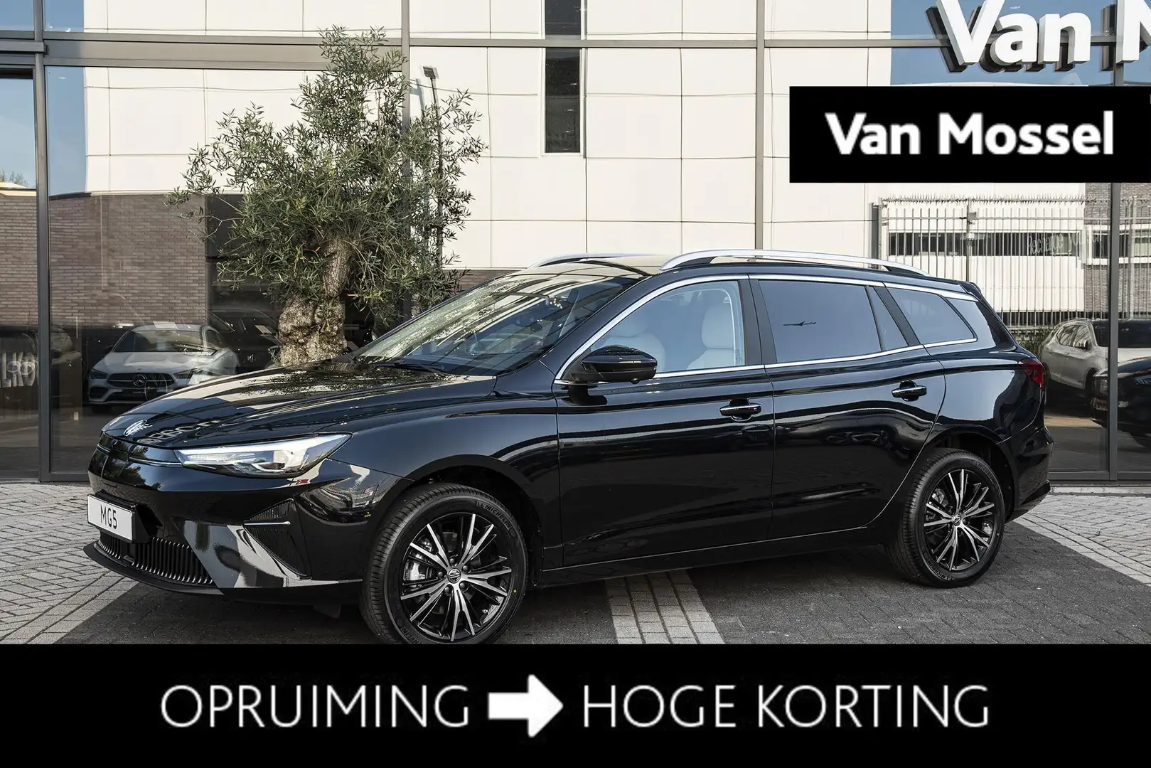 MG MG5 Electric Long Range Comfort 61 kWh | 400 km WLTP | Zwart - 1