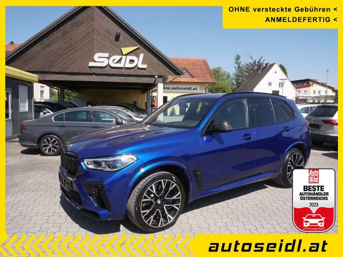 BMW X5 M Aut. *TOPAUSSTATTUNG* Modrá - 1