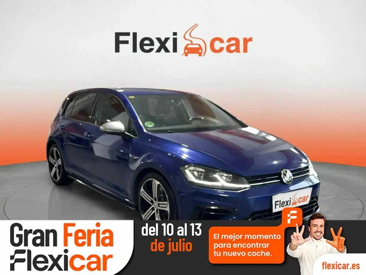Volkswagen Golf R 2.0 TSI 300CV BMT 4Motion Blauw - 1