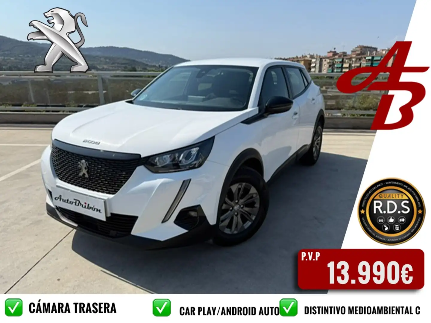 Peugeot 2008 1.5BlueHDi S&S Allure 110 Wit - 1