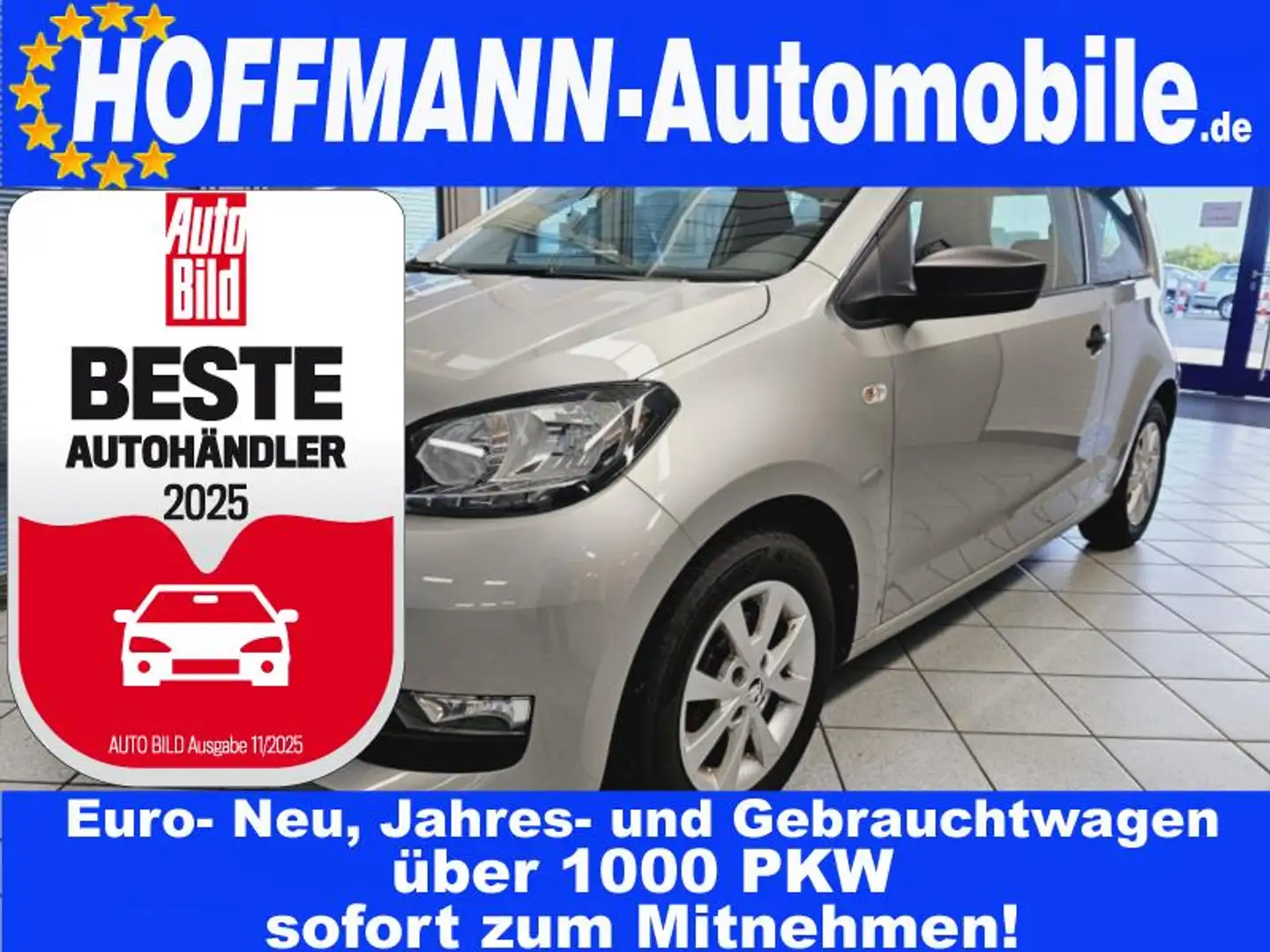 Skoda Citigo Active PDC,metallic,Klimaanlage Stříbrná - 1