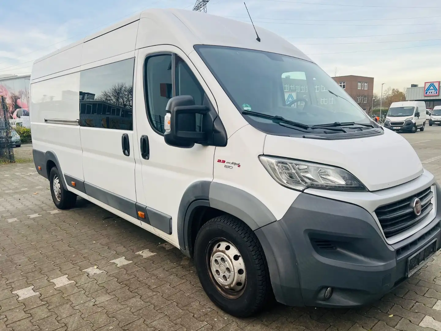 Fiat Ducato Maxi Kasten 35 150 L5H2 *MIXTO 6 Sitze Weiß - 2