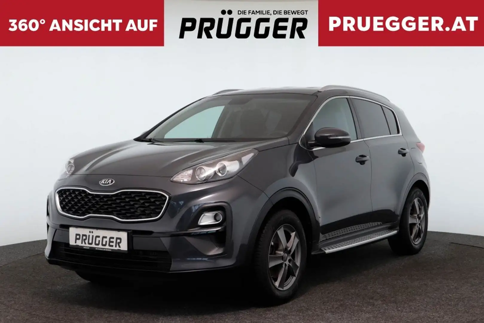 Kia Sportage 1.6 CRDI Silber Kamera Navi Sitzheizung Gris - 1
