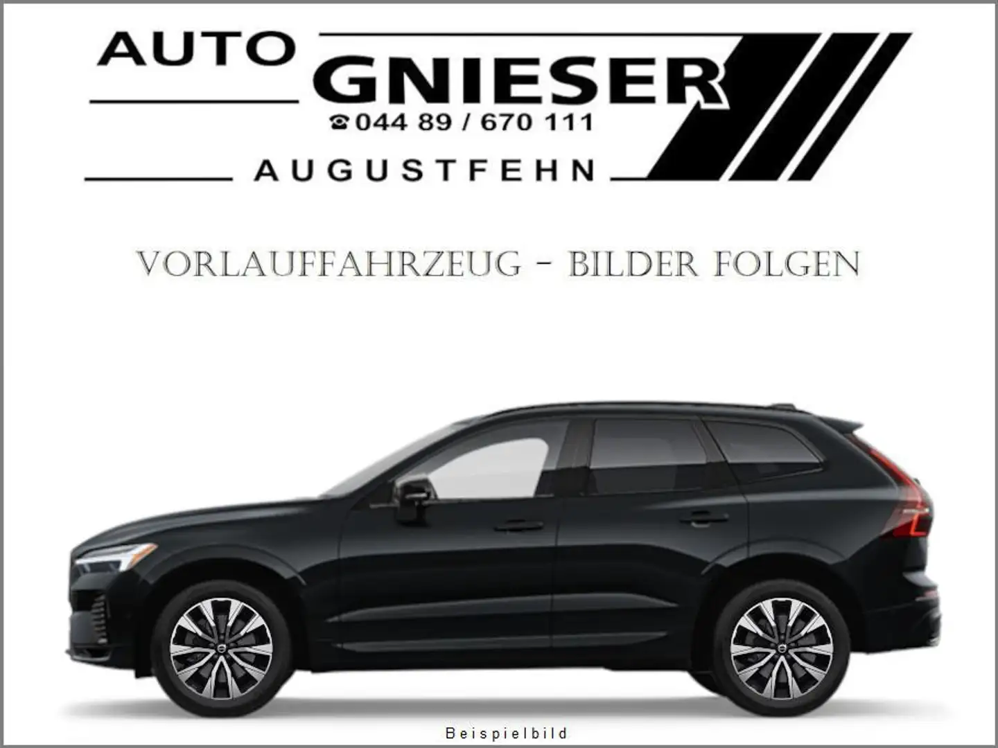 Volvo XC60 T6 AWD Plus Dark ACC/LED/SHZ/NAV/KAM 257 kW (34... Schwarz - 1