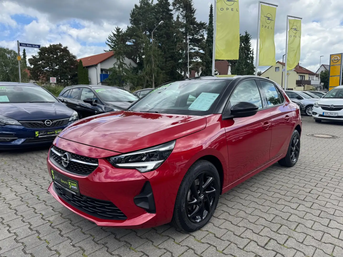 Opel Corsa F 1.2 Turbo **LED ALU PDC SHZ Kamera** Rot - 2