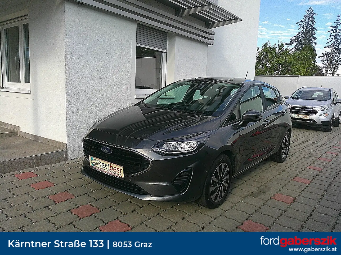 Ford Fiesta Cool & Connect 1,0 EcoBoost Hybrid Start/Stop Aut. Grau - 1