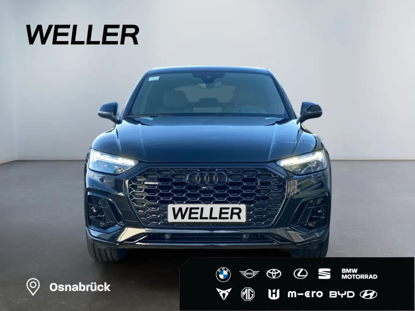 Audi Q5 40 TDI Sportback qu S tronic S line *StHz*B&O* Schwarz - 2