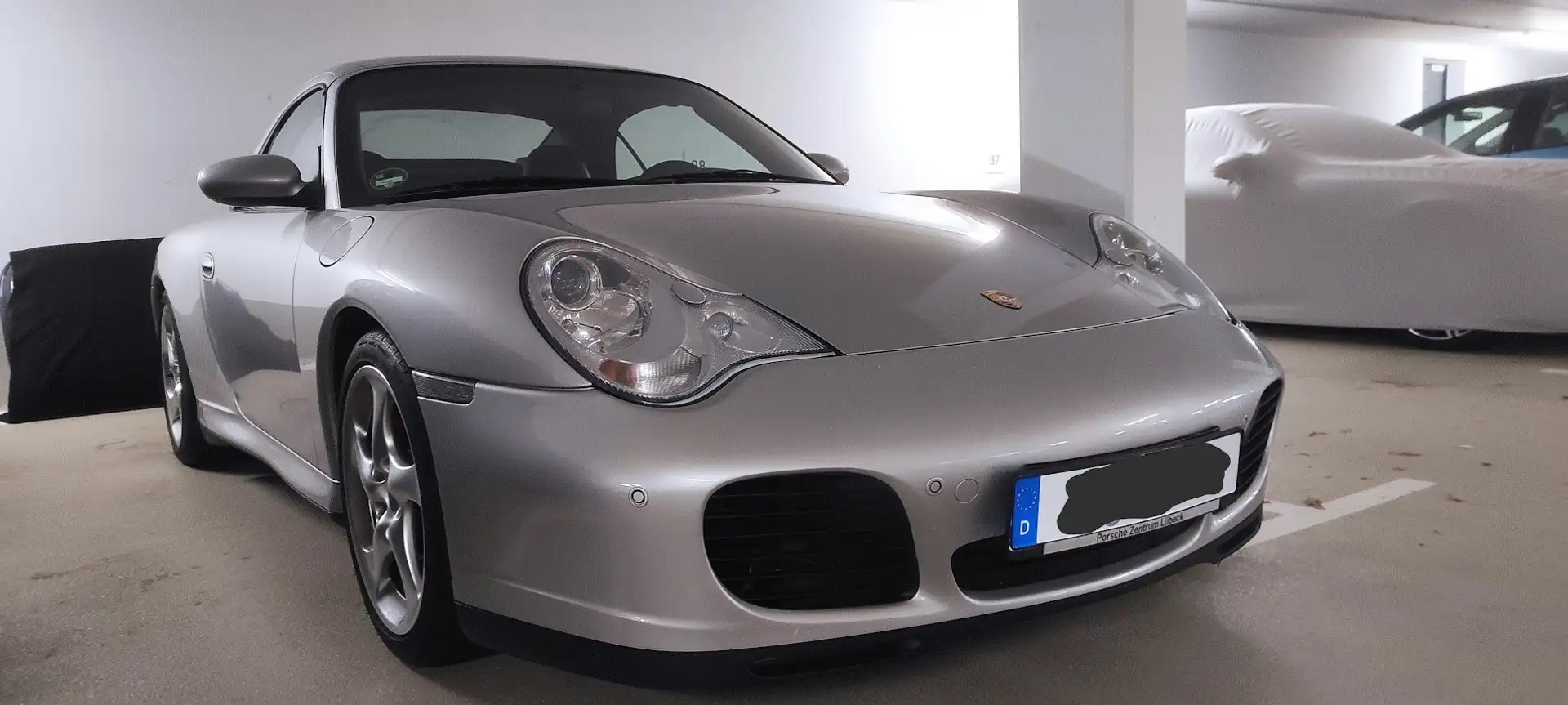 Porsche 996 911 Cabrio 911 Carrera 4S Cabrio Silber - 1