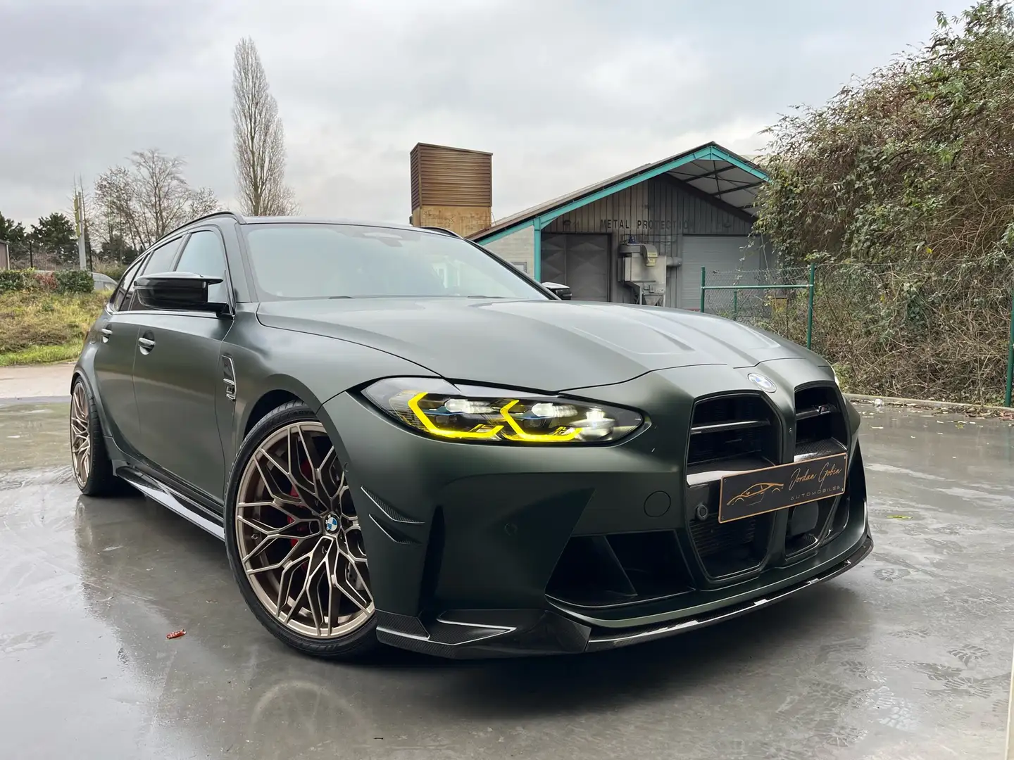 BMW M3 Touring Competition M performance unique Vert - 1