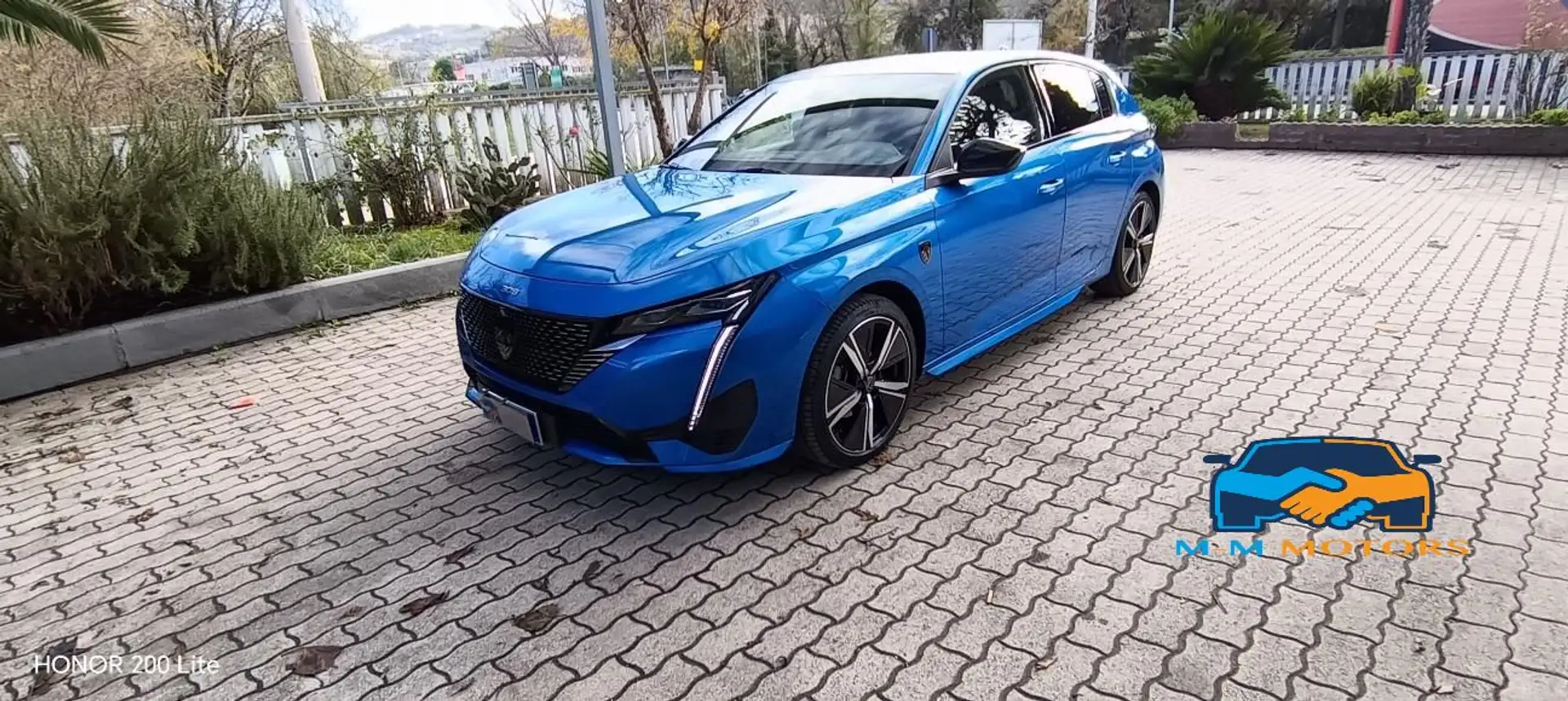 Peugeot 308 1.2 puretech t GT s&s 130cv eat8 Bleu - 1