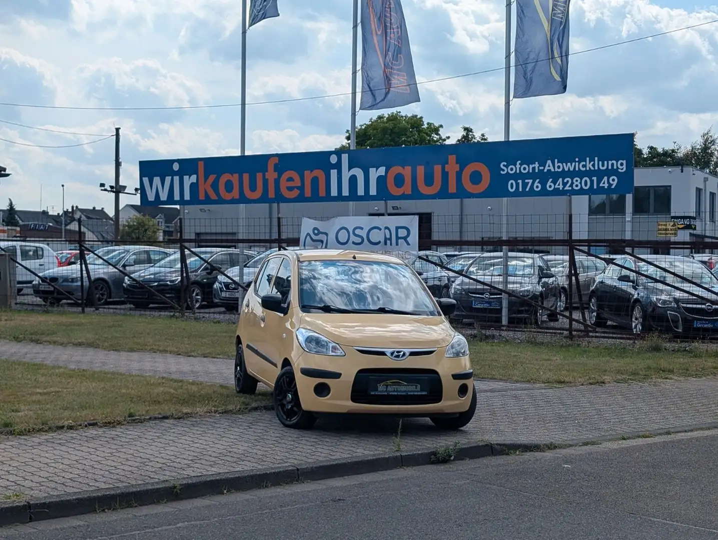 Hyundai i10 Classic*KLIMA*RADIO-CD*USB*ZV !! Gelb - 1