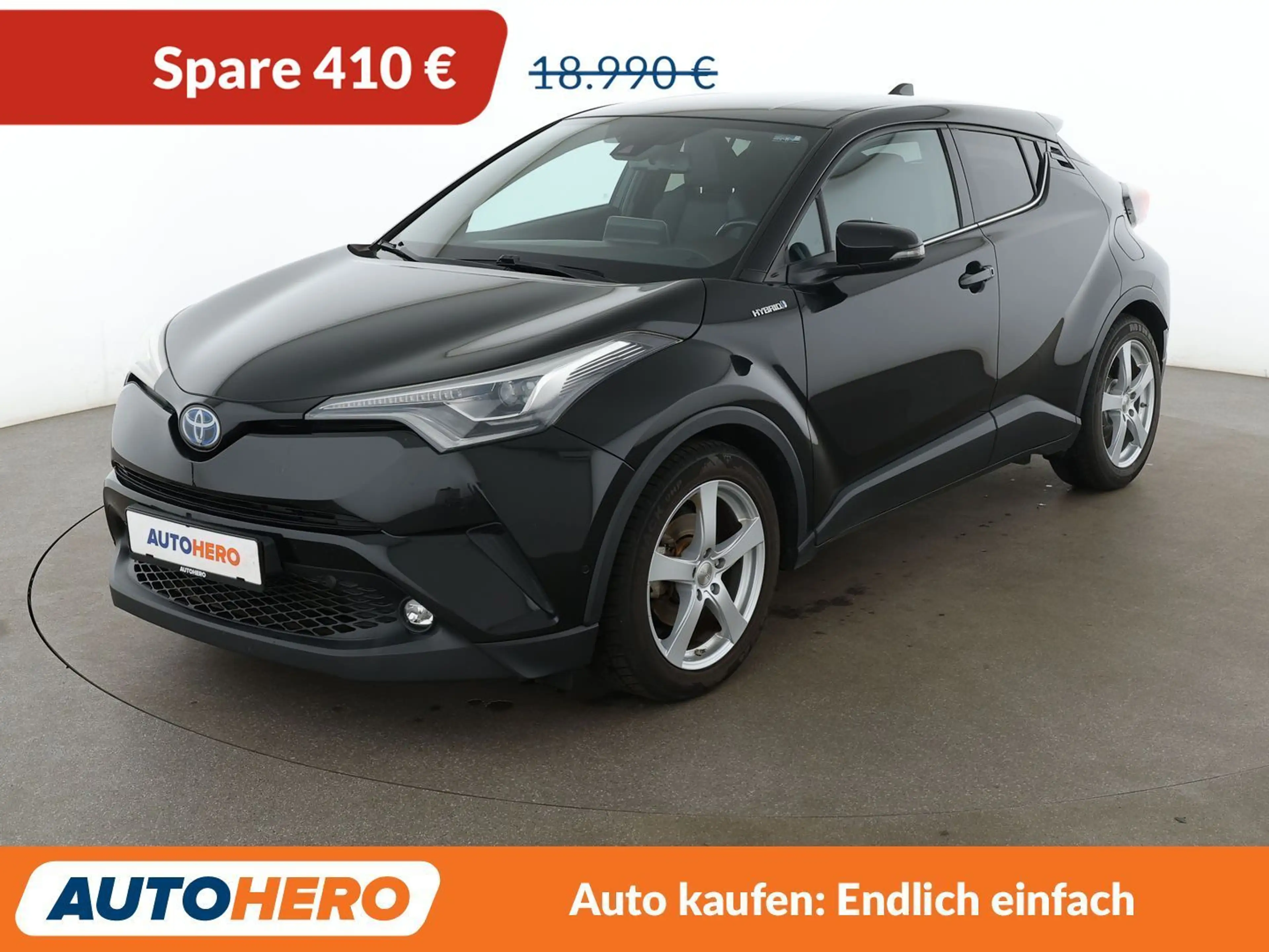 Toyota C-HR 1.8 Hybrid Lounge Aut.*NAVI*BiLED*CAM*ACC*SHZ*