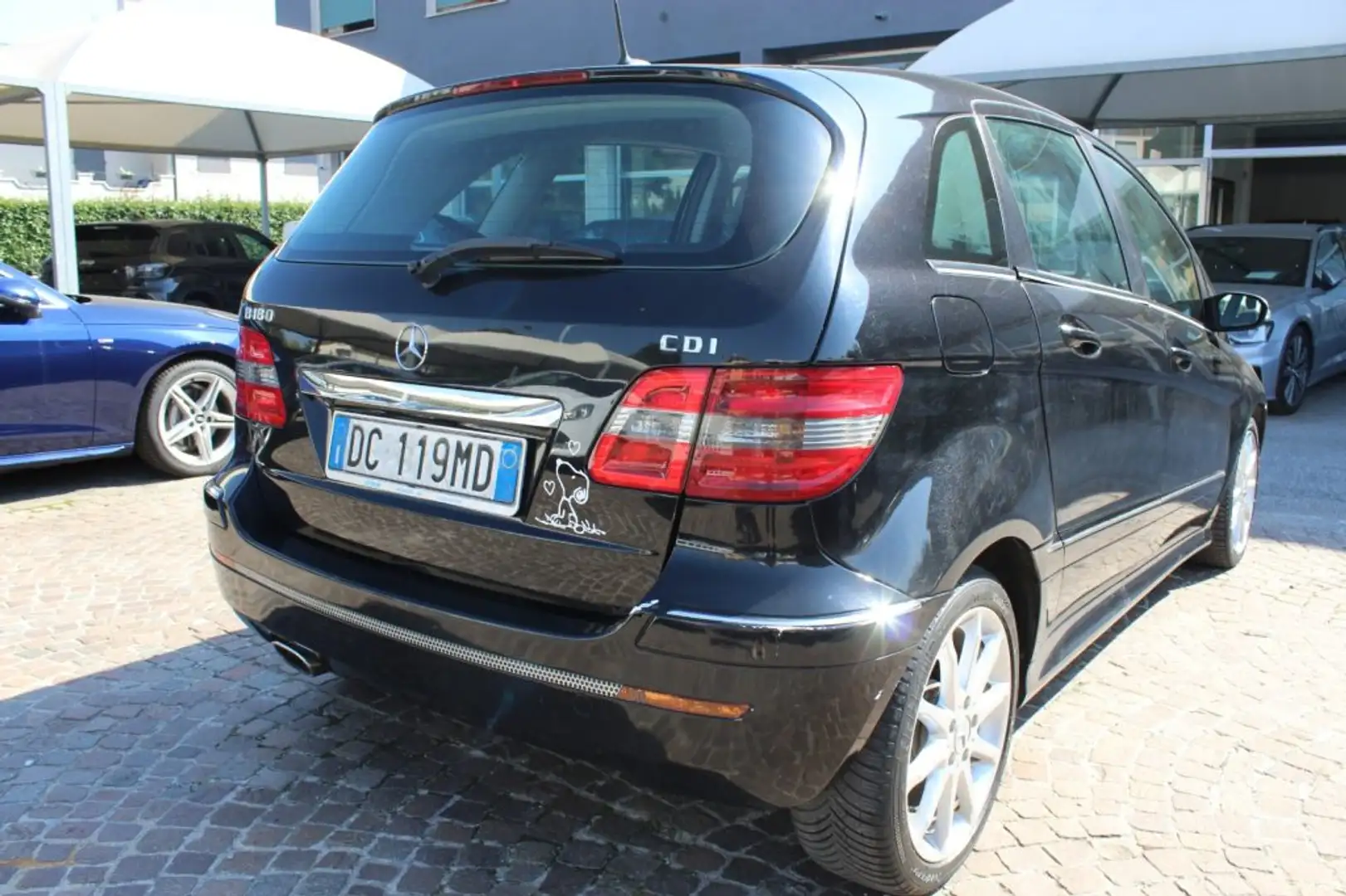 Mercedes-Benz B 180 CDI Sport Zwart - 2