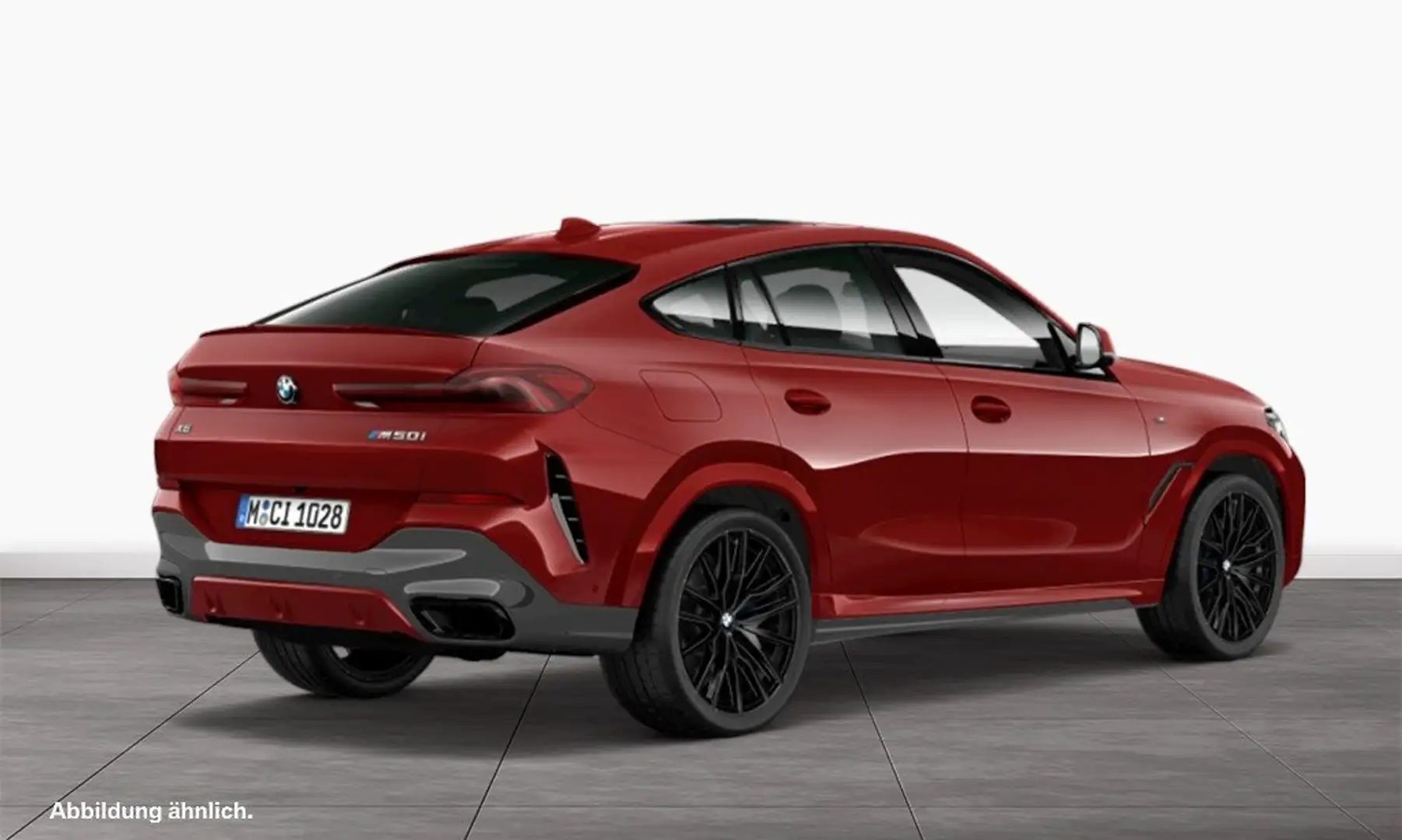 BMW X6 M50i Integral*Laser*HeadUp*Panoramadach*Driveassis Rouge - 2