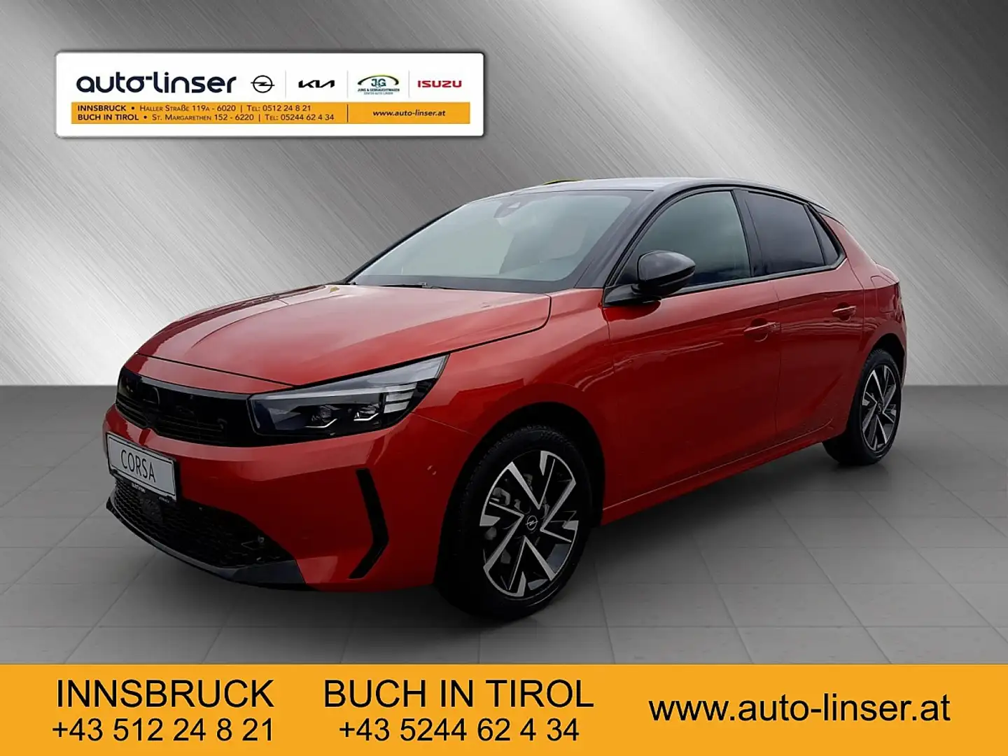 Opel Corsa 1,2 Direct Injection Turbo Euro 6.4 GS Rot - 1