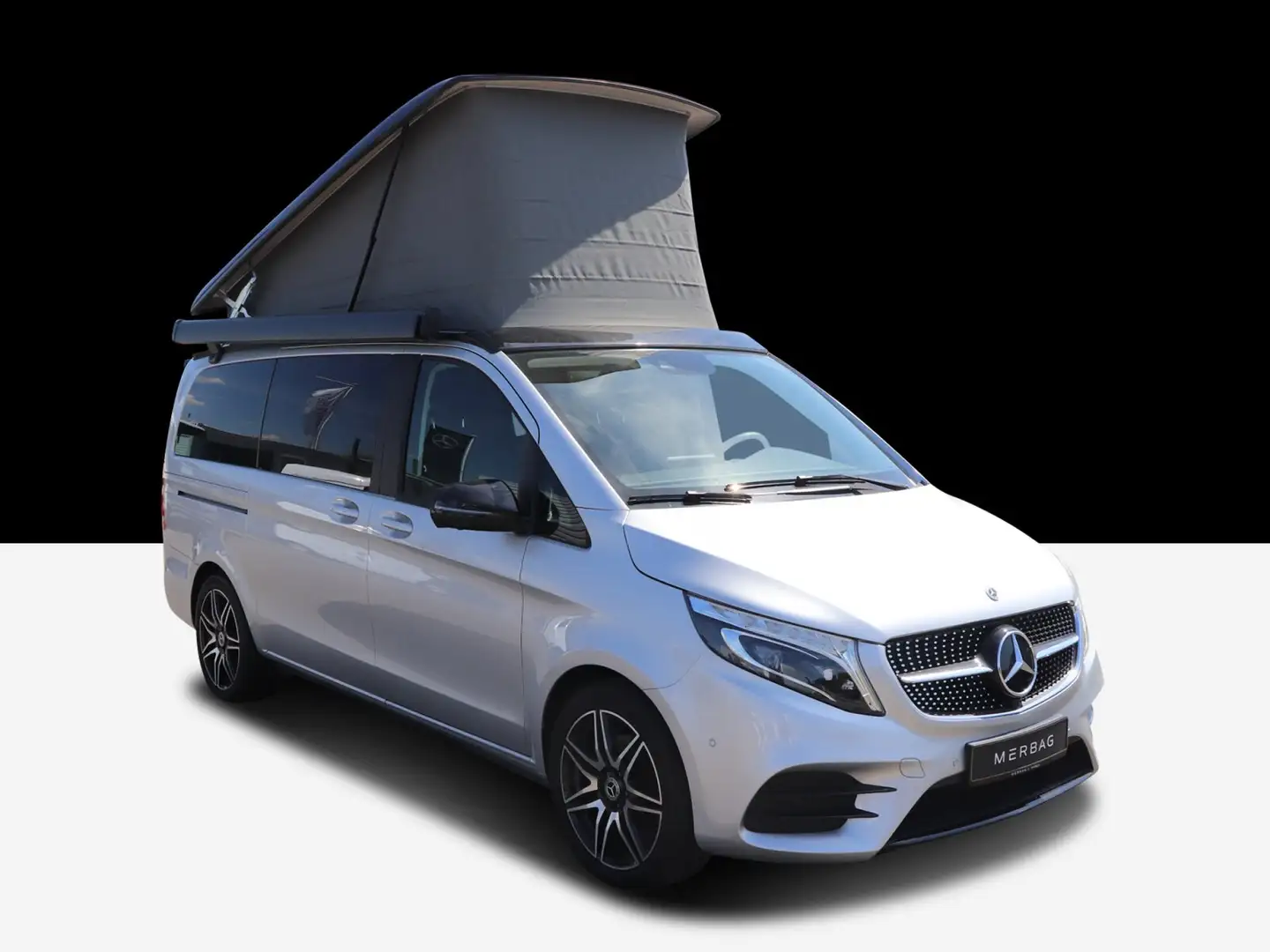 Mercedes-Benz Marco Polo Marco Polo 300 d  AMG Line Basic/Navi/Distronic/BC Argent - 1