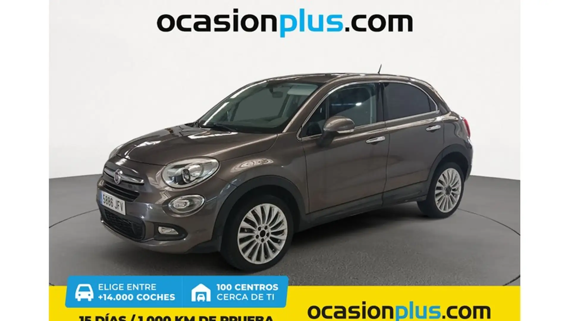 Fiat 500X 1.6Mjt Lounge 4x2 88kW Bruin - 1
