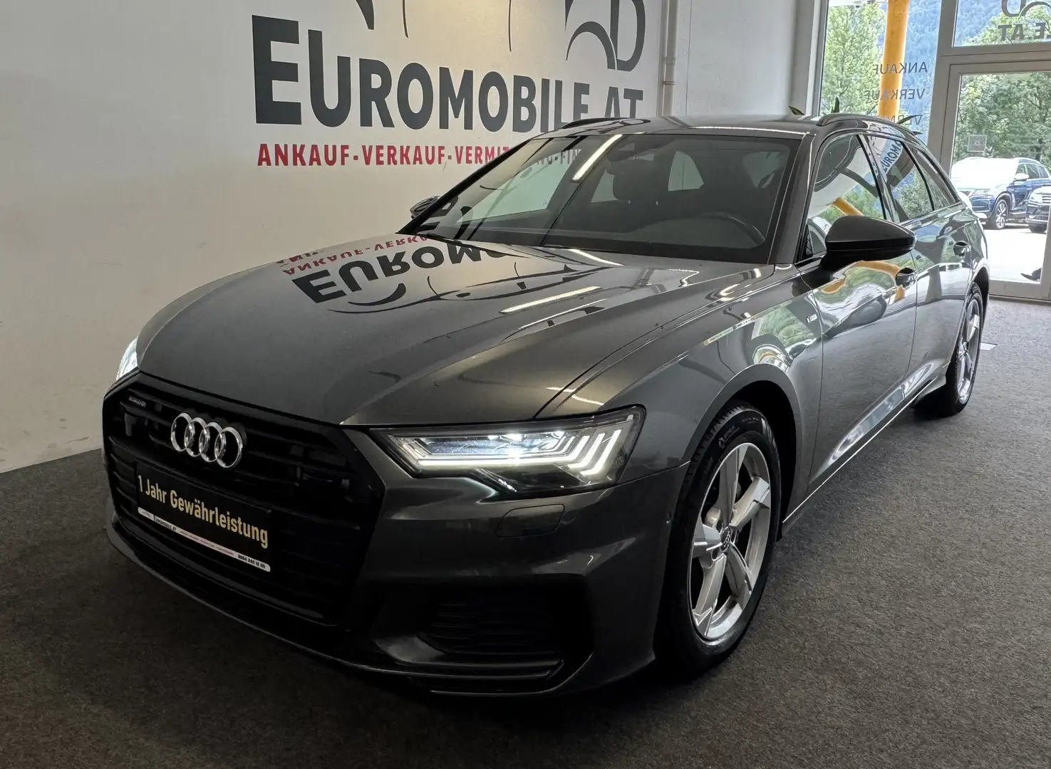 Audi A6 40 TDI Quattro **S-LINE**AHK*MATRIX*Assistenz-P.* Gris - 1