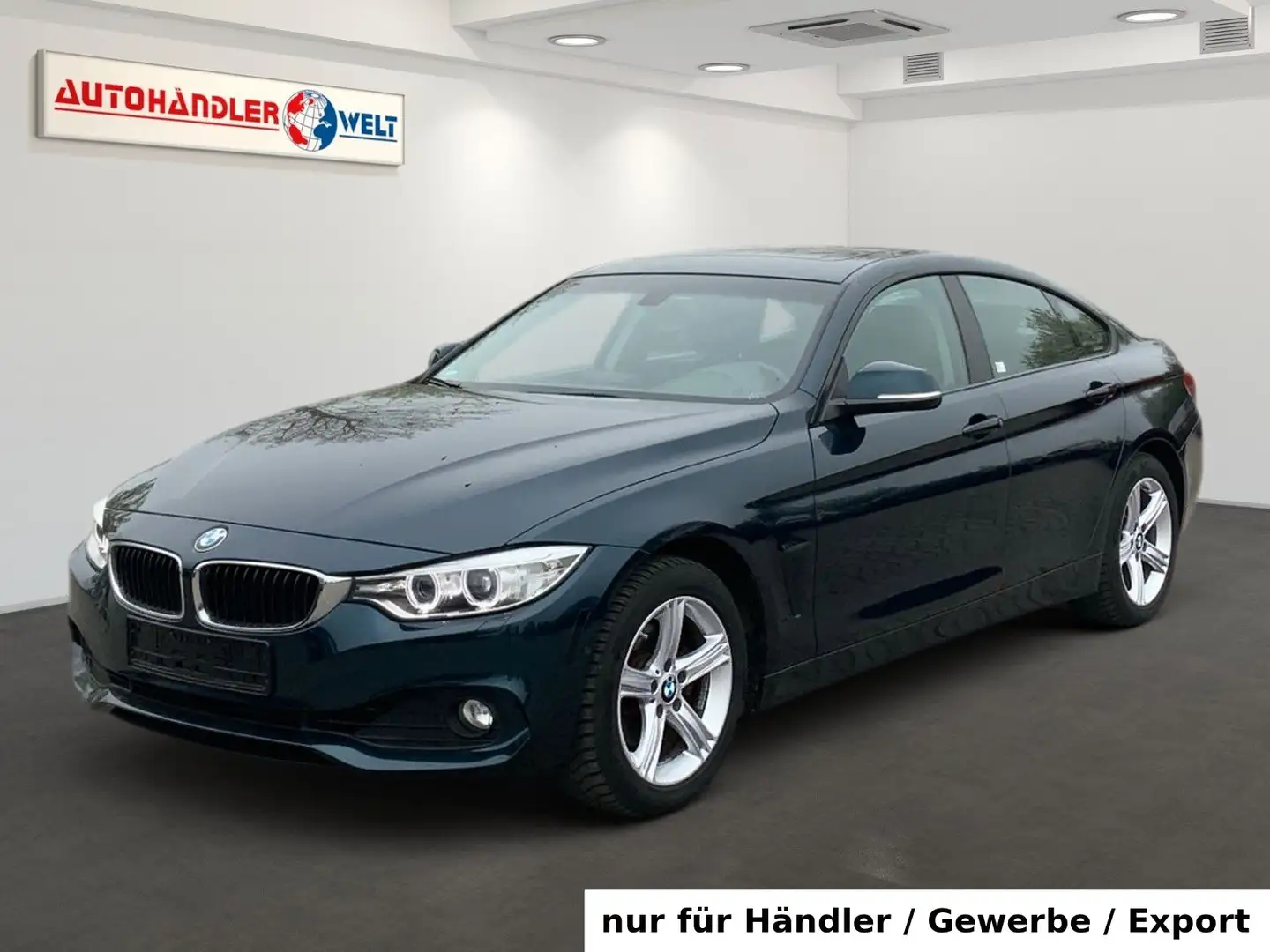BMW 428 i xDrive Gran Coupe Leder Automatik Blau - 1