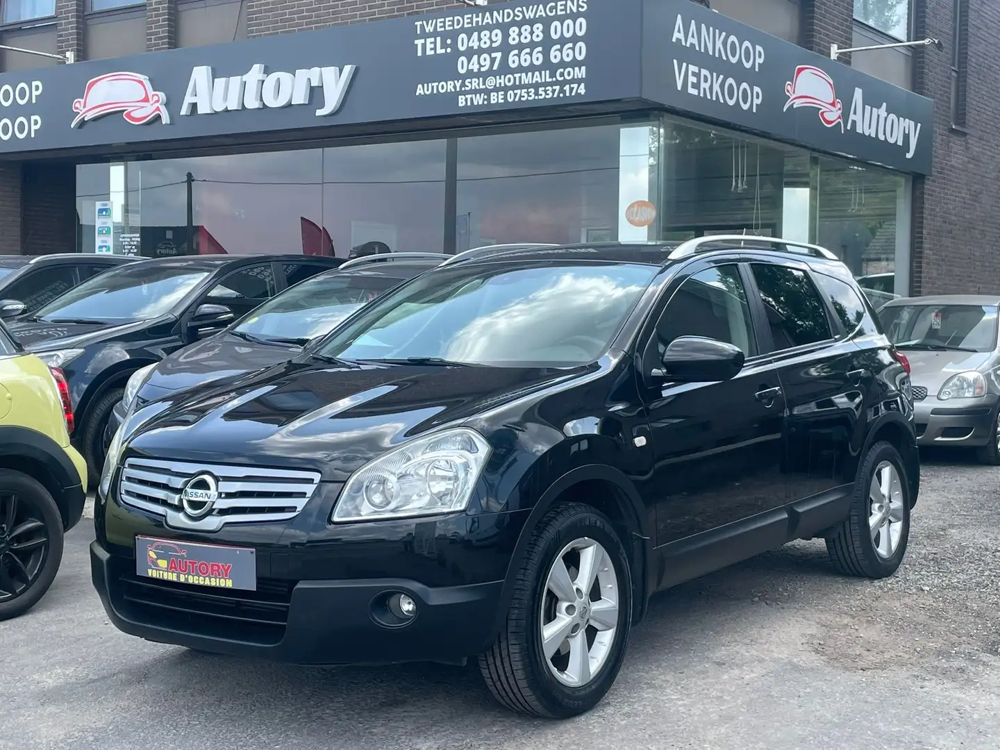 Nissan Qashqai+2 1.5 dCi 2WD Panorama Zwart - 1