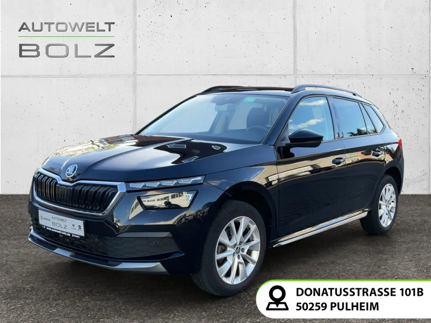 Skoda Kamiq Style 1.5 TSI Navi DigiCock LED SHZ Apple Grau - 1