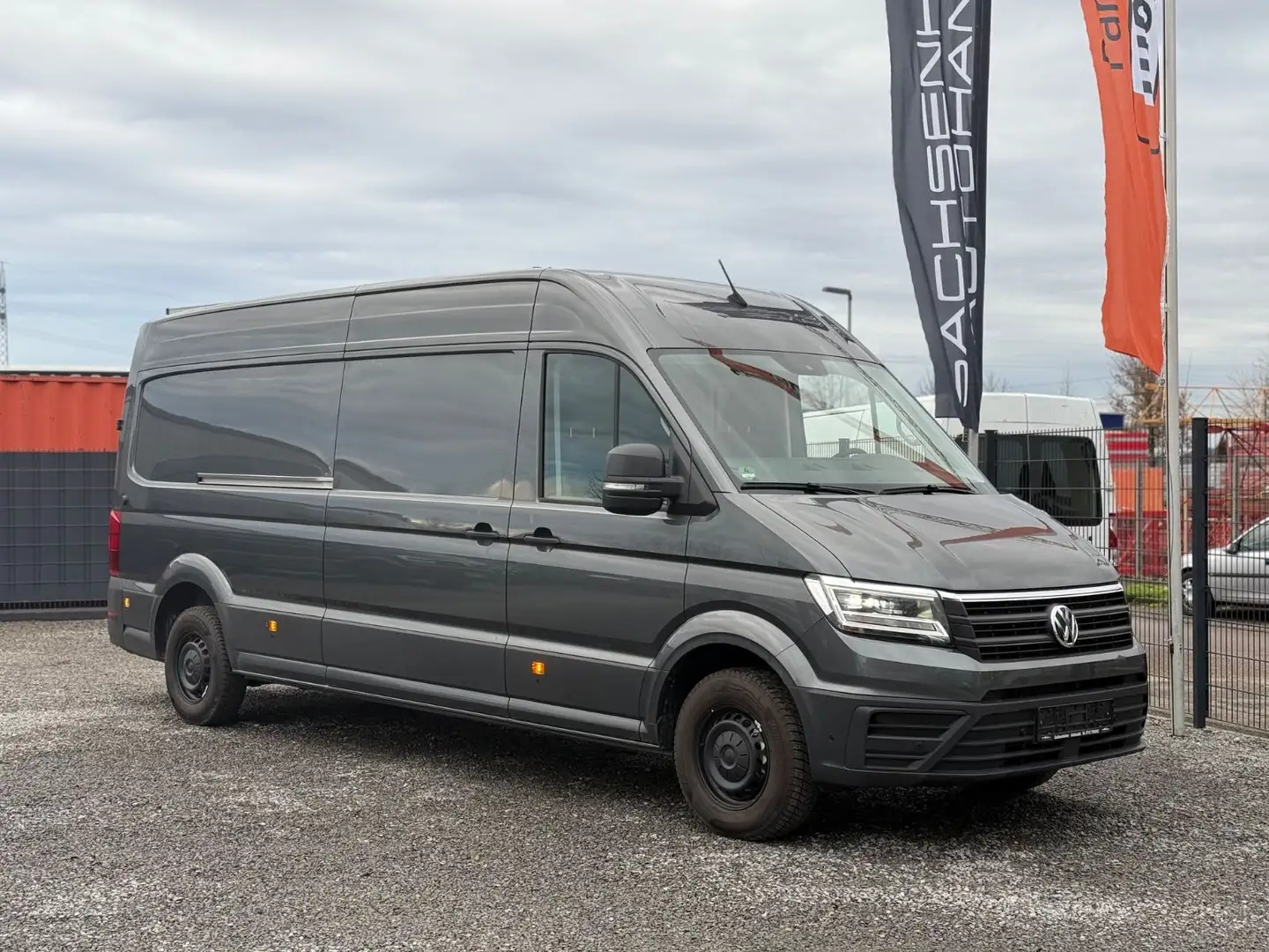Volkswagen Crafter Kasten Kasten 35 lang Hochdach FWD Grau - 1