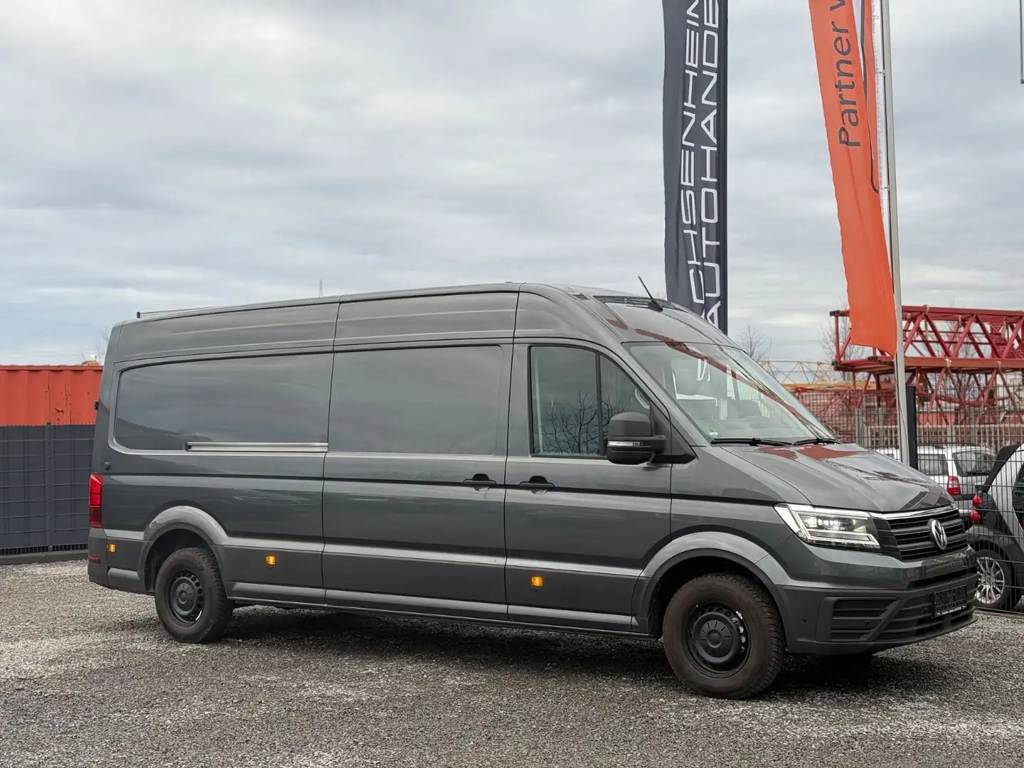 Volkswagen Crafter Kasten Kasten 35 lang Hochdach FWD Grau - 2