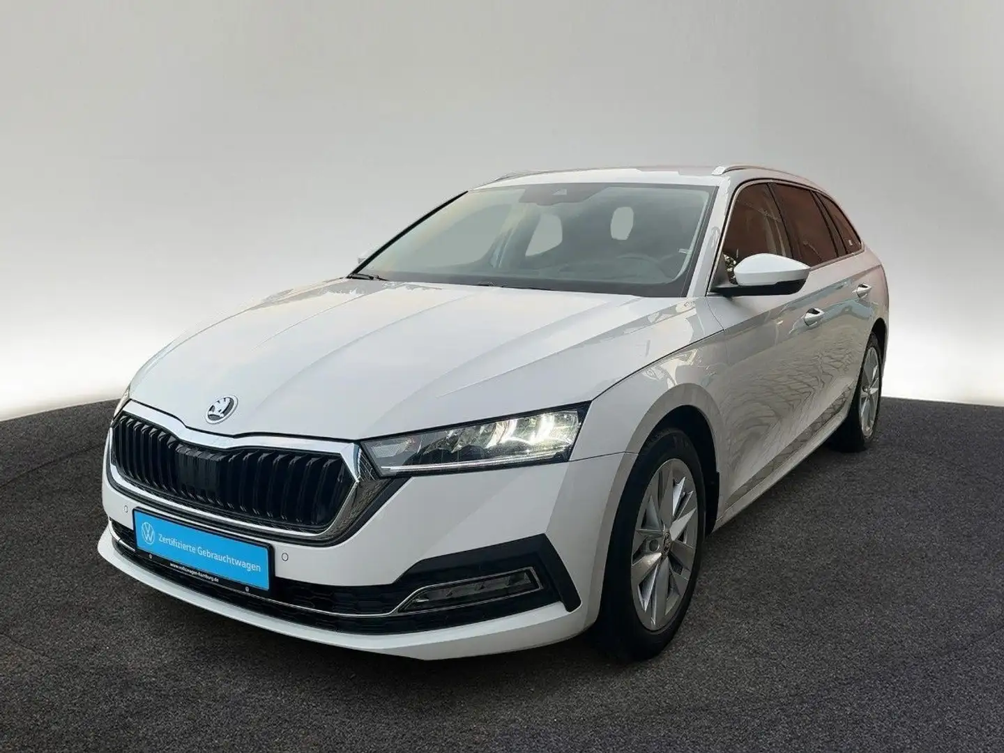 Skoda Octavia Combi 2.0 TDI Style DSG Navi ACC HeadUp Weiß - 1