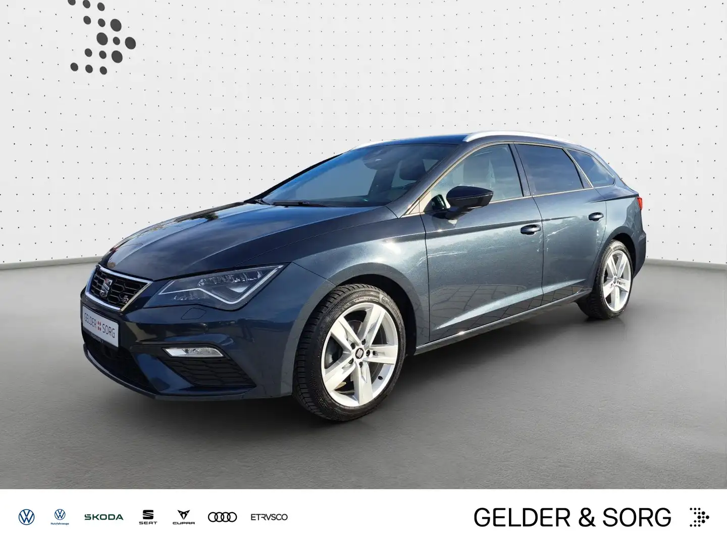 SEAT Leon SP FR 1.5TGI DSG*AHK*FULLLINK*RFK*KESSY*LED Gris - 1