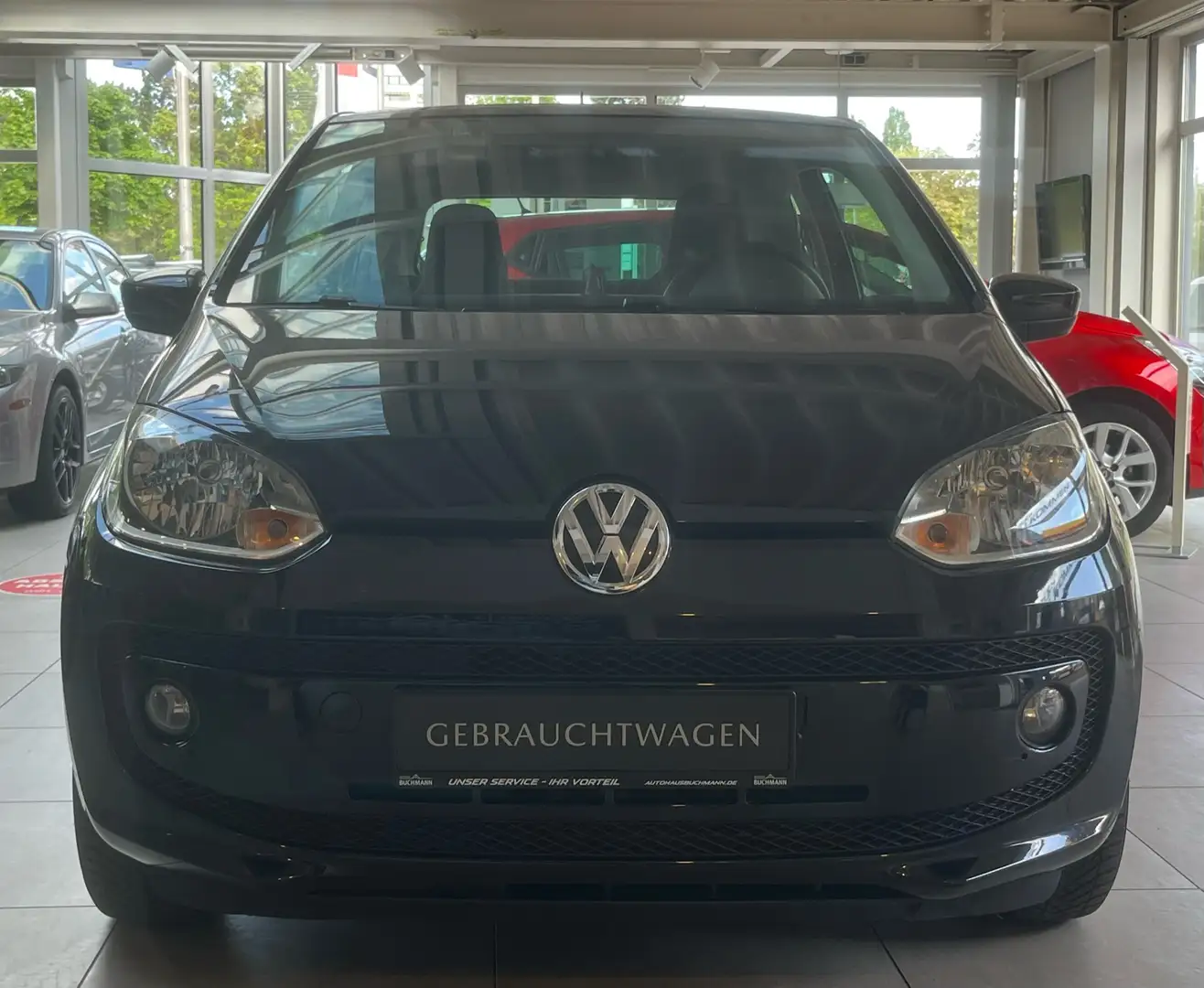 Volkswagen up! 2-Hand Klima Sitzheizung elektrische Fensterheber Schwarz - 2
