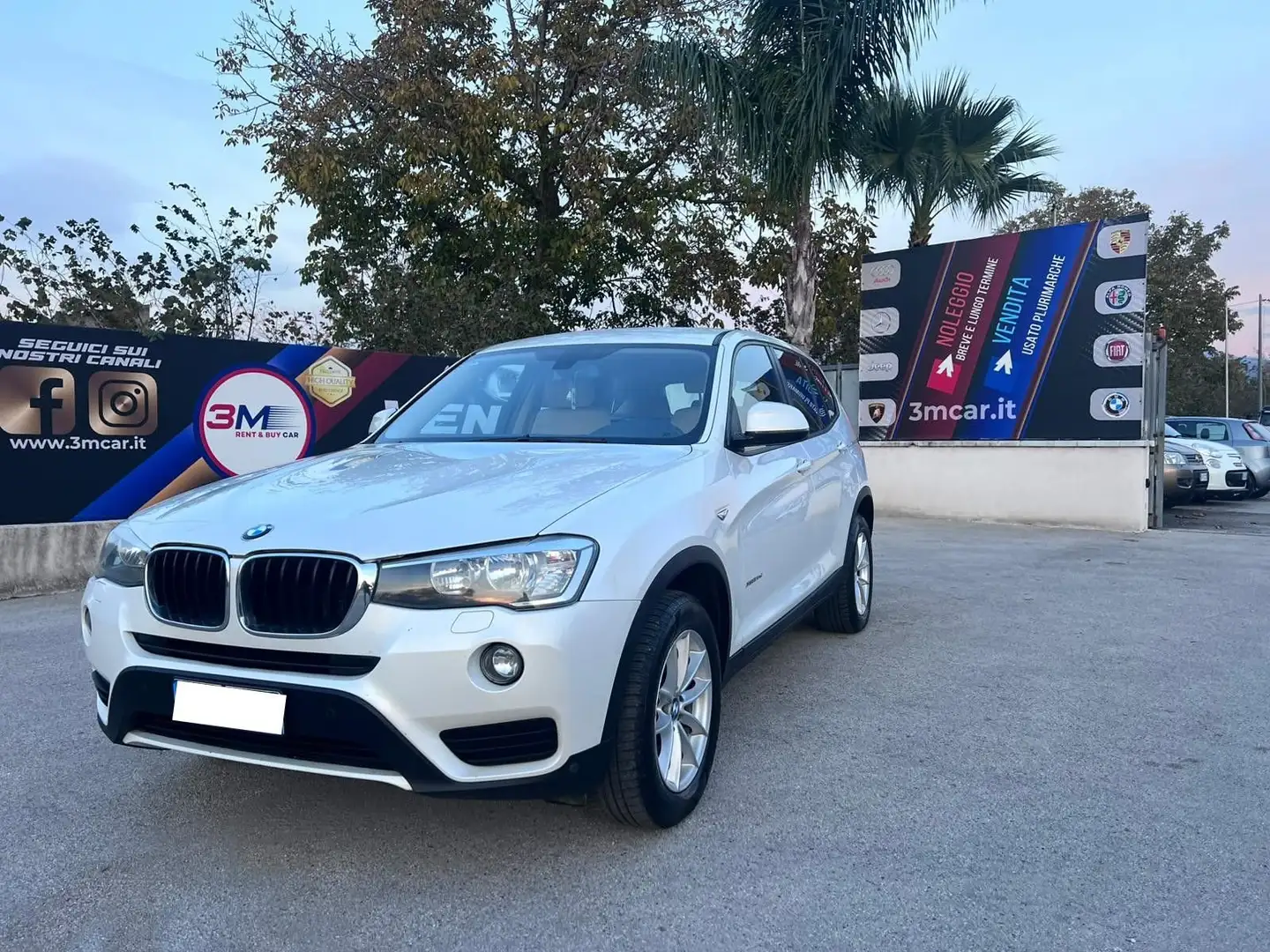BMW X3 X DRIVE Fehér - 1