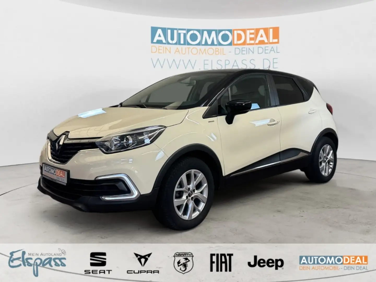 Renault Captur Limited NAV SITZ.HZG KEYLESS TEMPOMAT APPLE/ANDROI Beige - 1