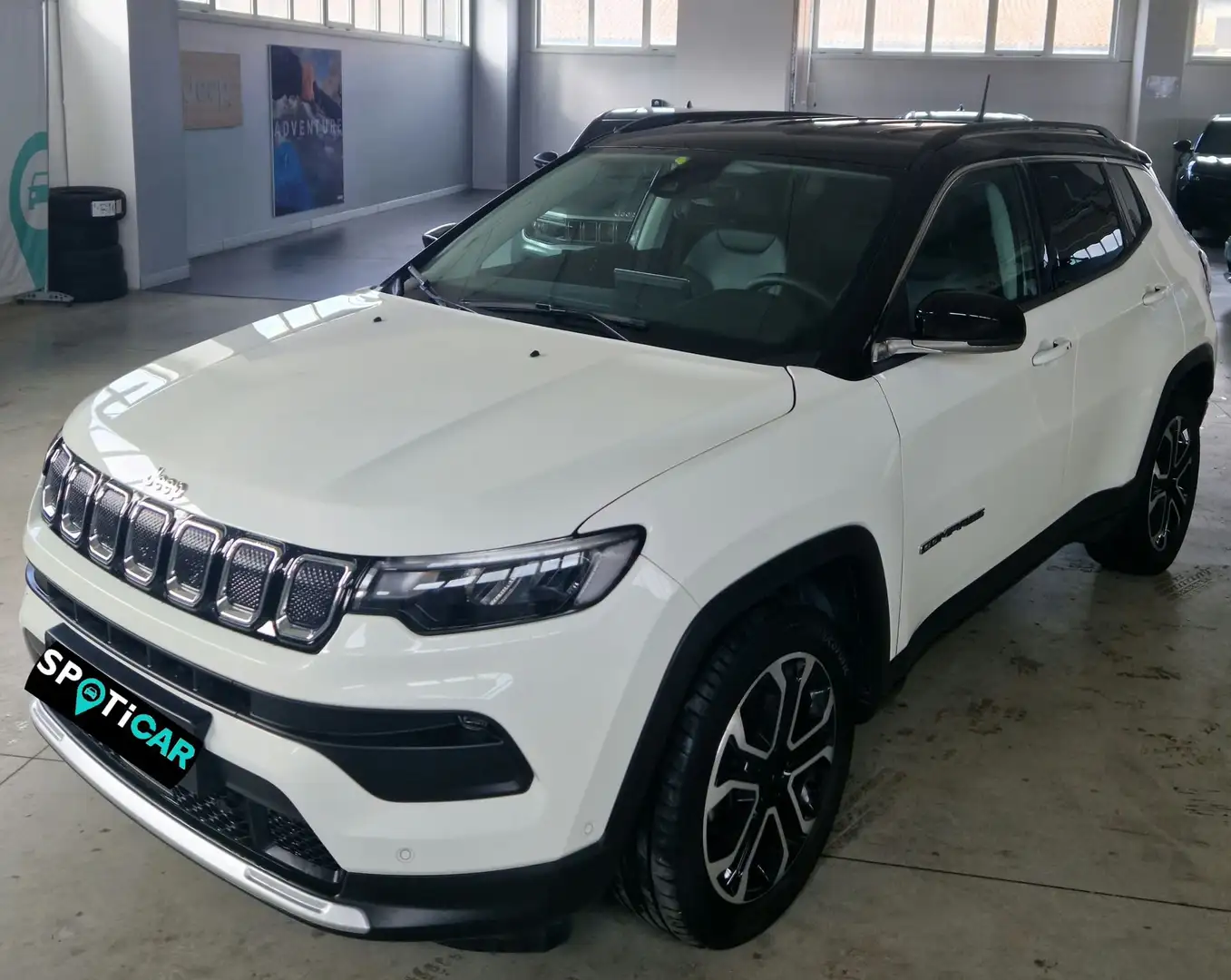 Jeep Compass Compass 1.6 mjt Limited 2wd 130cv Blanc - 1