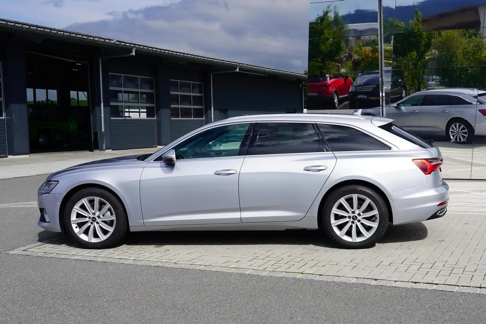 Audi A6 45 2.0 TFSI Avant Sport Leder Zilver - 2
