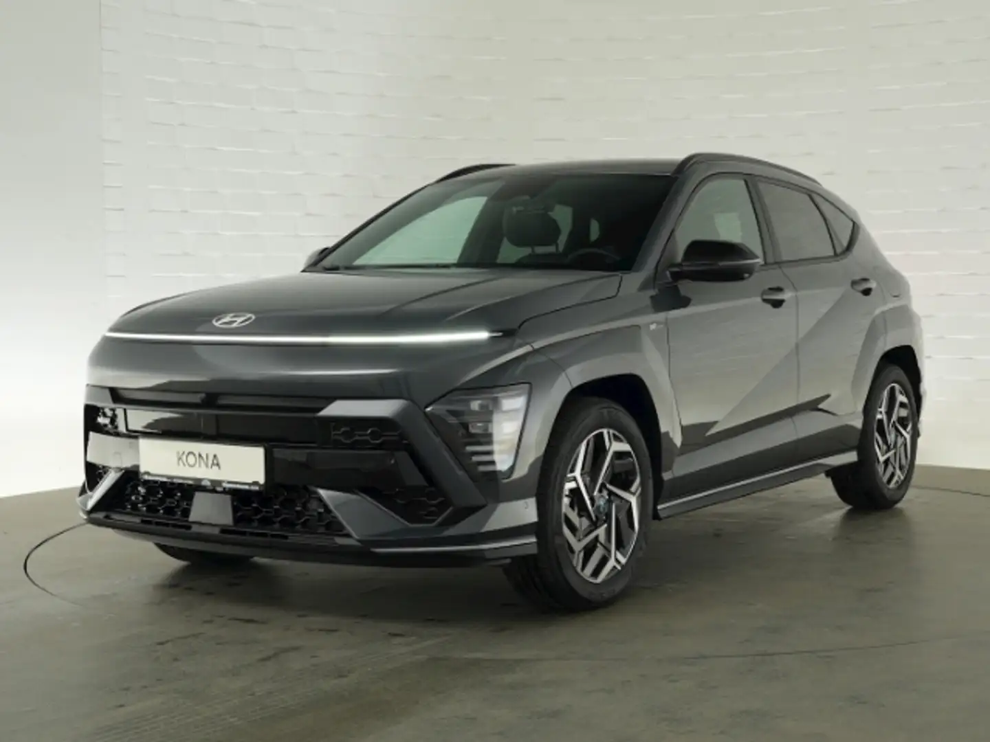 Hyundai KONA HEV N-LINE DCT 2WD+VOLL LED+NAVI+360 GRAD KAMERA+S Grey - 2